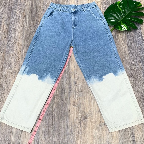 Jeans From Aelfric Eden Streetwear| Green Gungchi label| Size Small - Picture 2 of 4